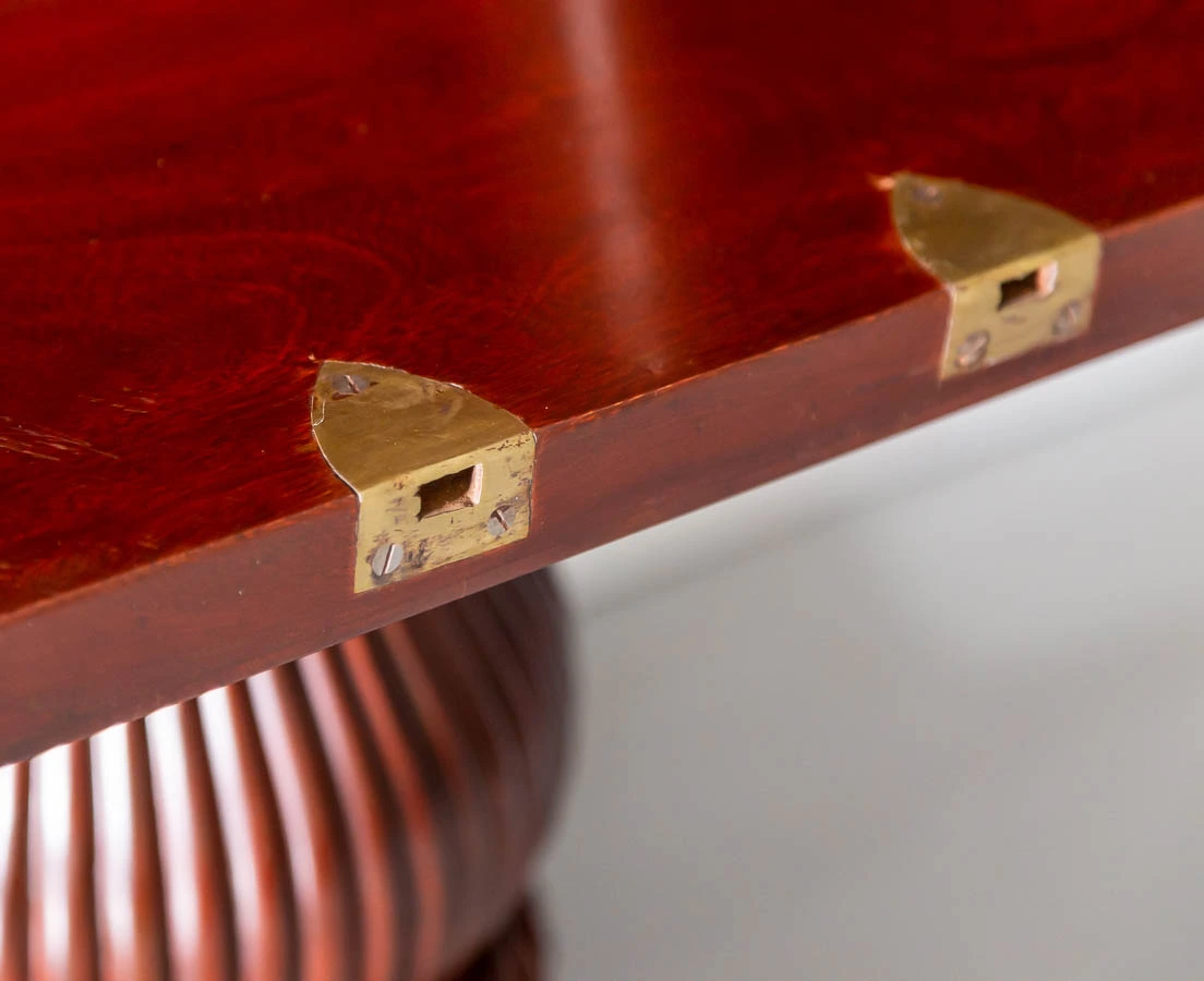 Antique Tables - British Colonial Mahogany Dining Table - The Past Perfect Collection - Singapore
