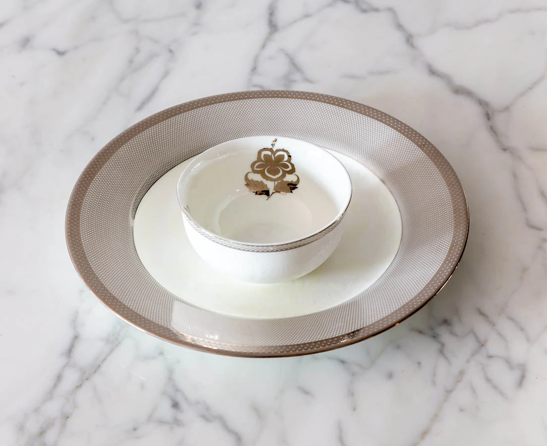 Eskander Set of 2 Small Serving Bowls - The Past Perfect Collection - Singapore