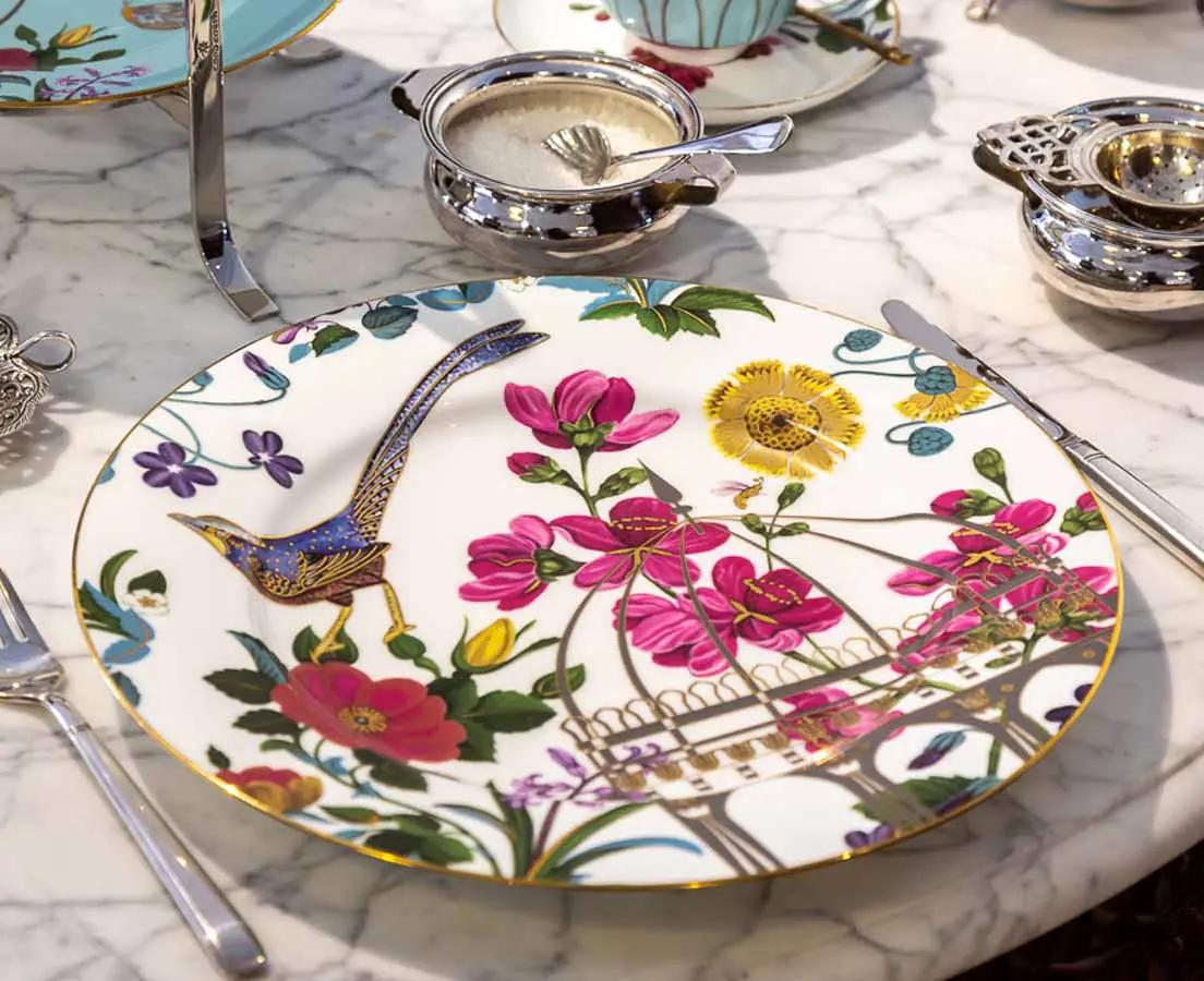 Rosabagh Fine Bone China Dinnerware - Good Earth - The Past Perfect Collection - Singapore