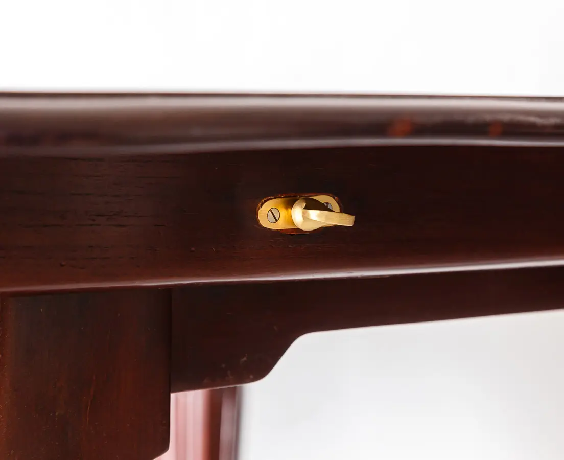 Antique Dining Tables - Brtish Colonial Mahogany Dining Table - The Past Perfect Collection - Singapore