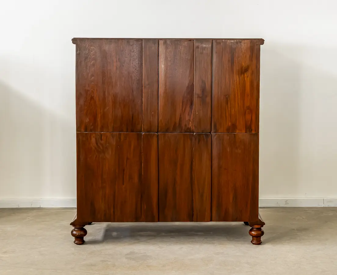 Teakwood Campaign Chest of Drawers