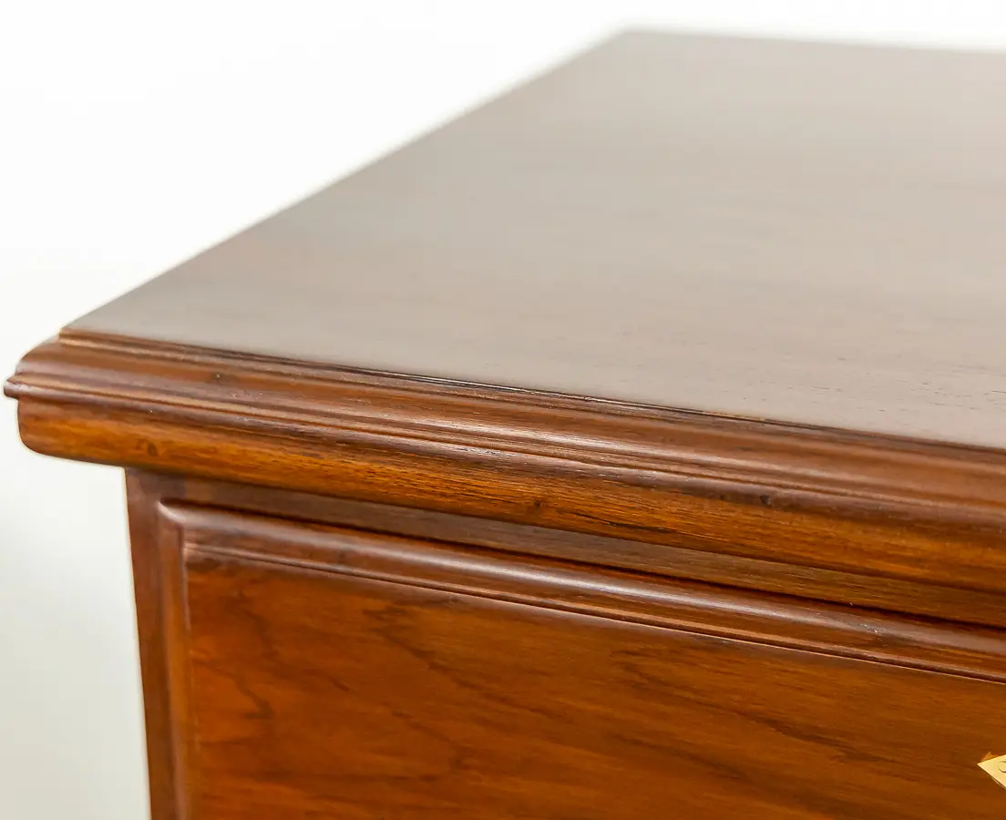 Teakwood Campaign Chest of Drawers
