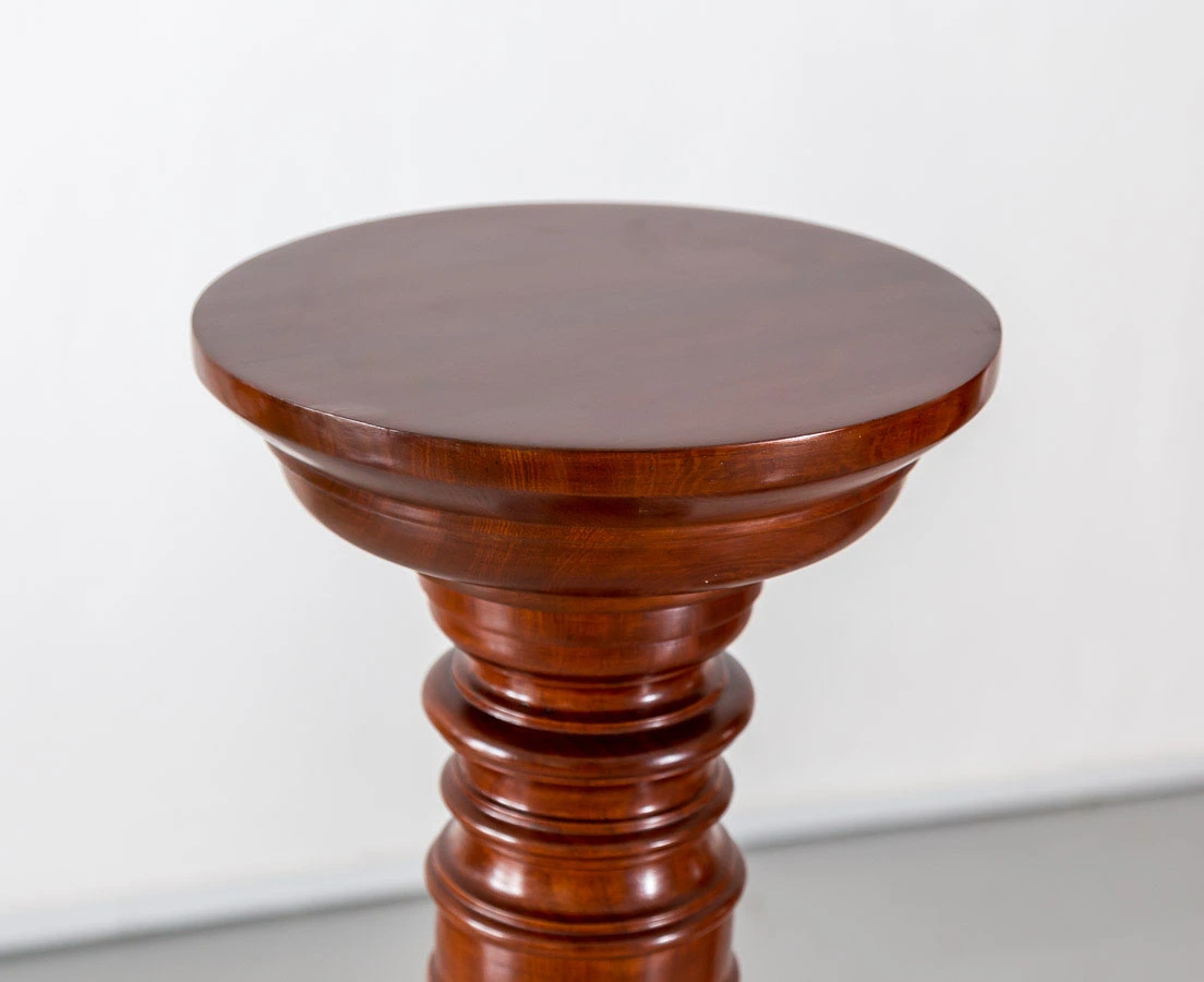 VAR-144 5L Pair of British Colonial Mahogany Pillars l The Past Perfect Collection l Singapore