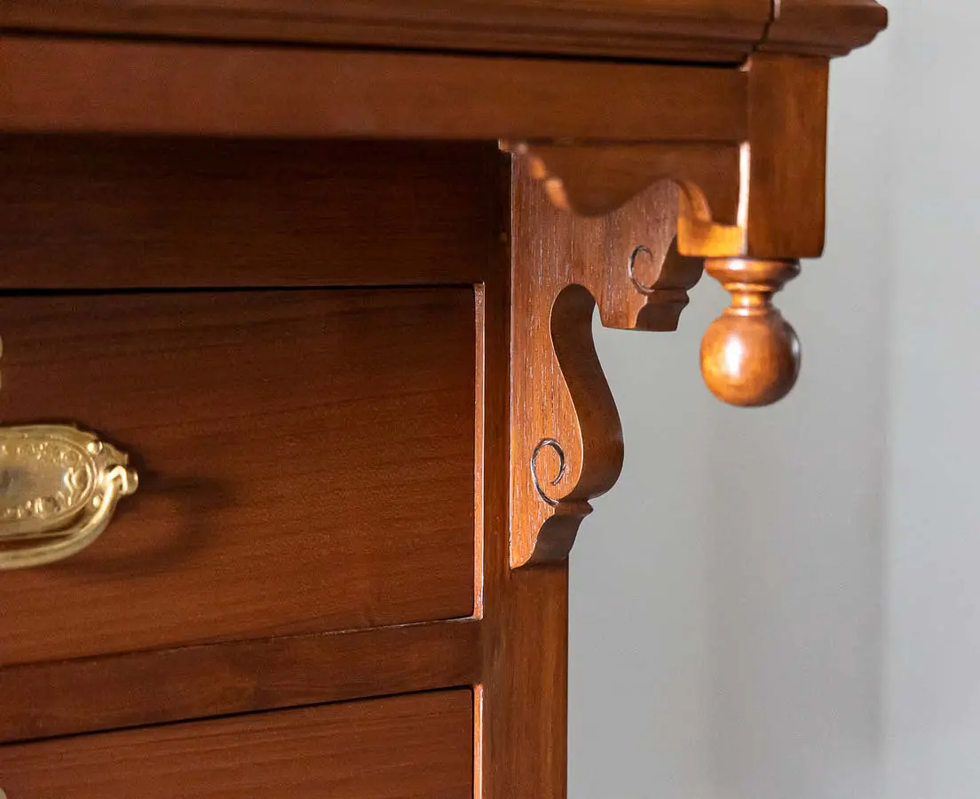 Antique Cylinder Desk - British Colonial - The Past Perfect Collection Singapore