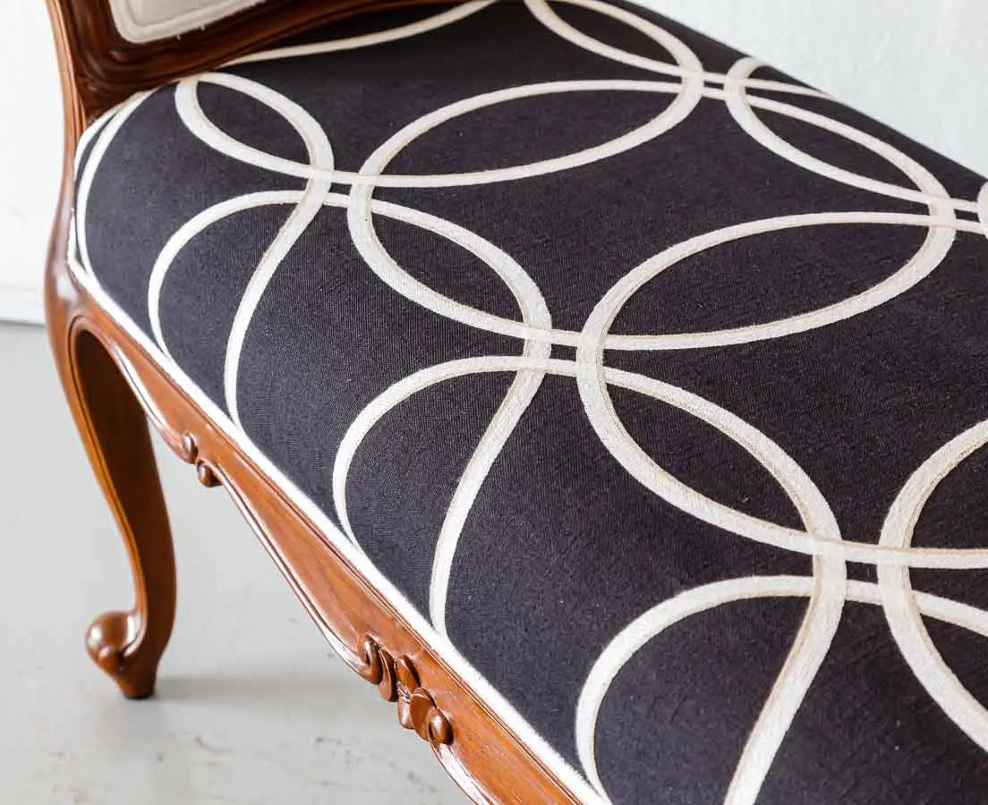 British Colonial Teakwood Window Seater - The Past Perfect Collection - Singapore