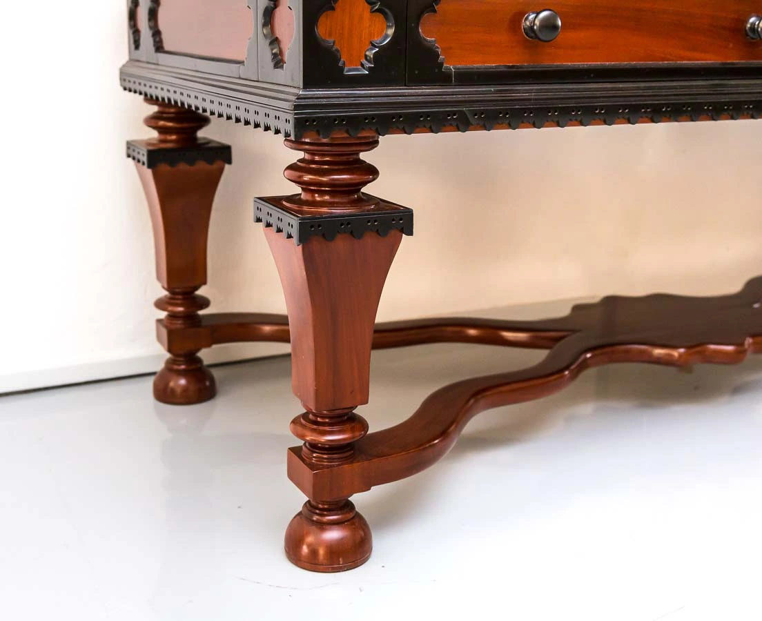 CUP-435 10L Indo-Dutch Mahogany & Ebony Cupboard l The Past Perfect Collection l Singapore