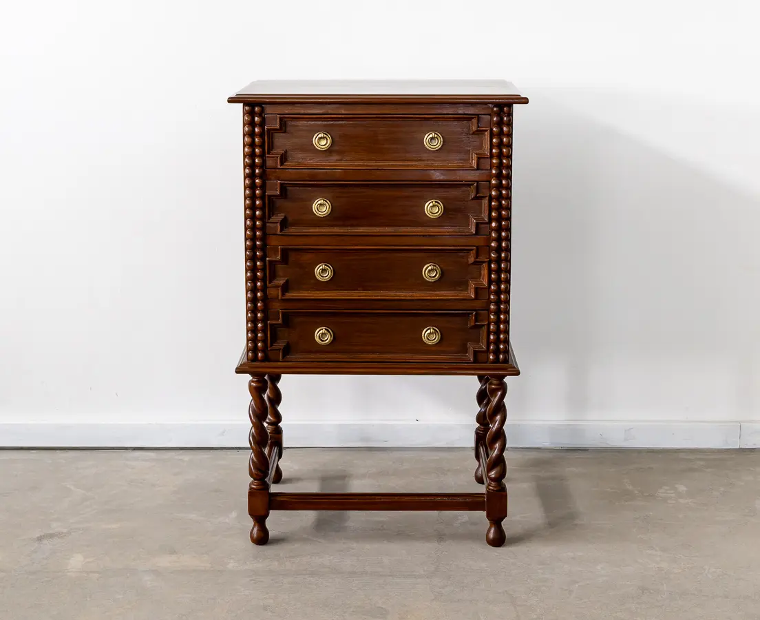 Teakwood Small Chest of Drawers