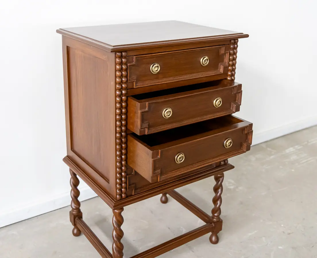 Teakwood Small Chest of Drawers