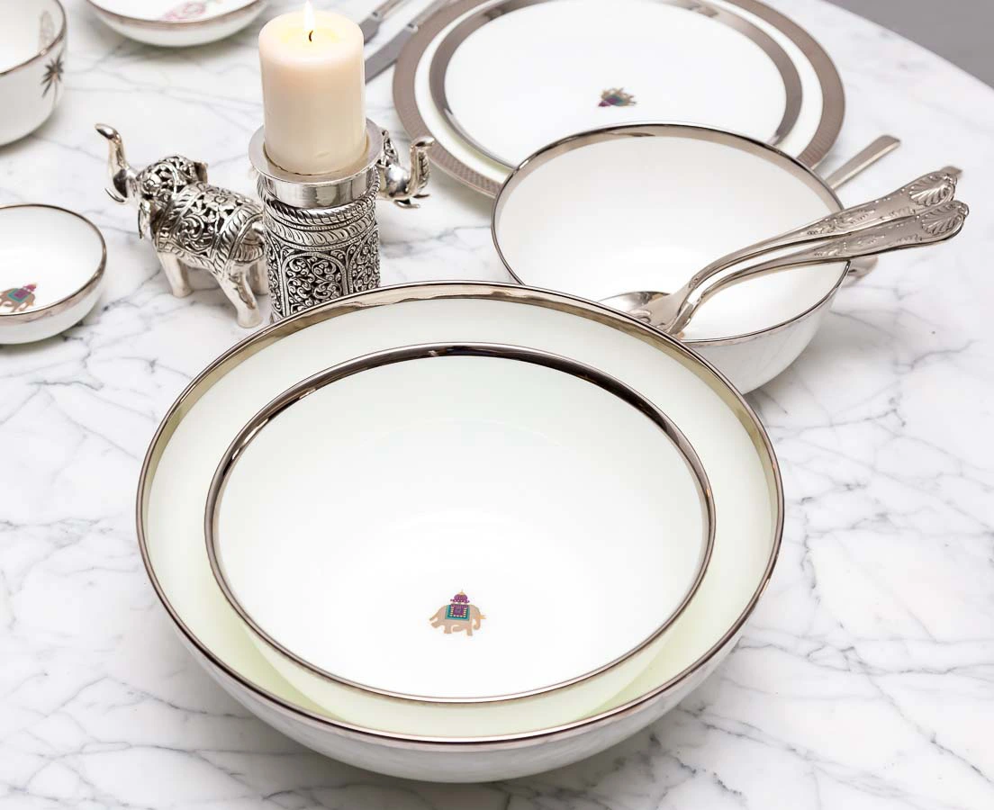 GE-012 5L Malabar fine bone china l Good Earth l The Past Perfect Collection l Singapore