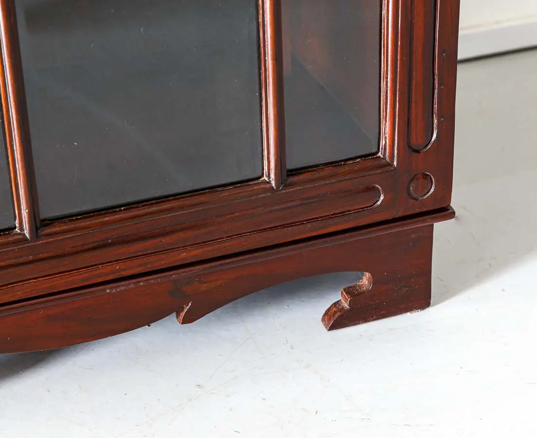 Antique Sideboards - British Colonial Glass Front Sideboard - The past perfect Collection - Singapore