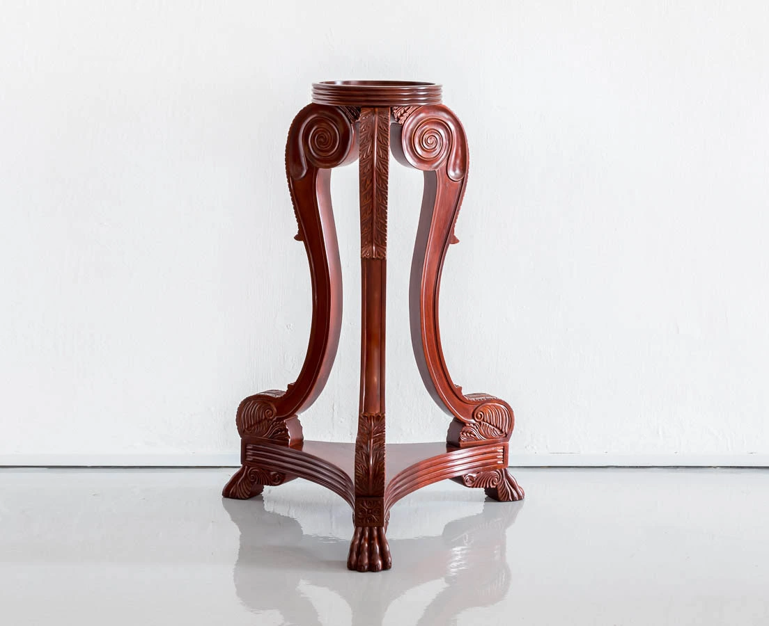 VAR-160 1L Anglo-Indian Mahogany pedestal or Plant Stand l The Past Perfect Collection l Singapore