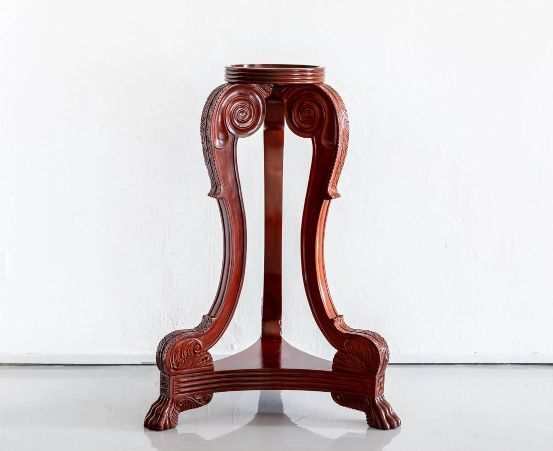 VAR-160 2L Anglo-Indian Mahogany pedestal or Plant Stand l The Past Perfect Collection l Singapore