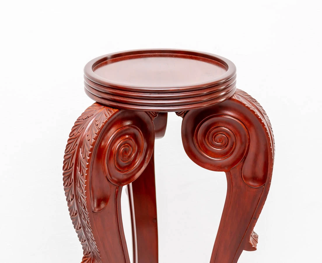 VAR-160 3L Anglo-Indian Mahogany pedestal or Plant Stand l The Past Perfect Collection l Singapore