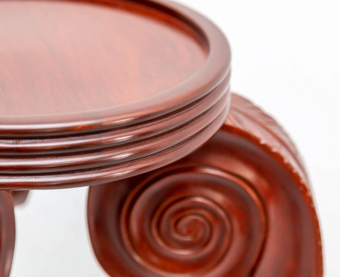 VAR-160 5L Anglo-Indian Mahogany pedestal or Plant Stand l The Past Perfect Collection l Singapore