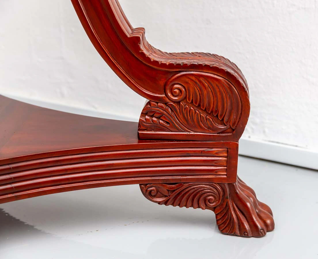 VAR-160 6L Anglo-Indian Mahogany pedestal or Plant Stand l The Past Perfect Collection l Singapore