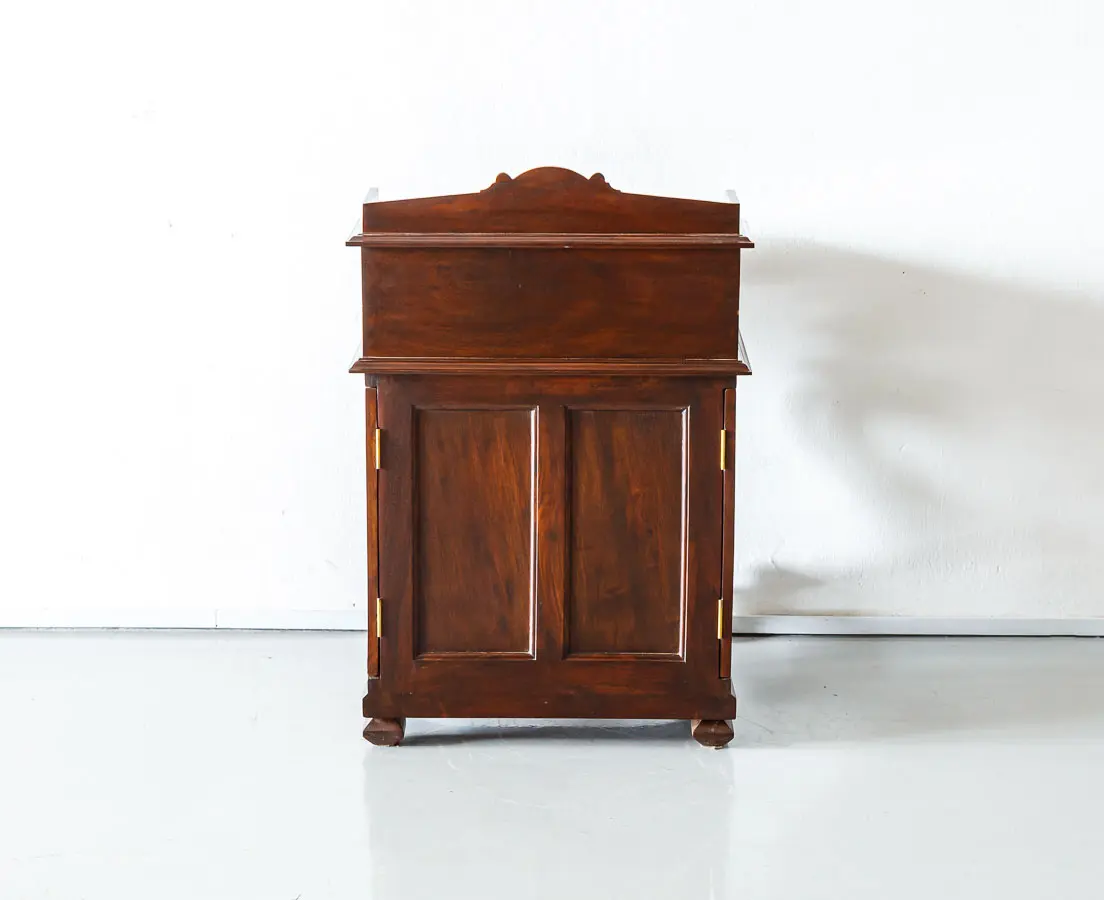 Antique British Colonial Rosewood Davenport Desk - The Past Perfect Collection - Singapore