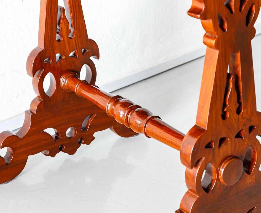 Antique Desks - British Colonial Mahogany Writing Desk - The Past Perfect Collection