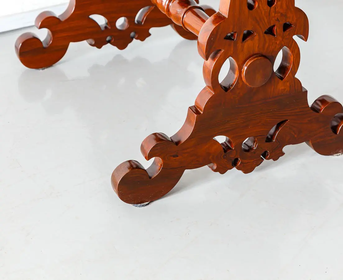 Antique Desks - British Colonial Mahogany Writing Desk - The Past Perfect Collection TAB -522 9L