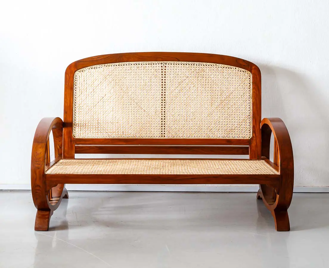Art Deco Furniture - Art Deco Teakwood Sofa Set - The Past Perfect Collection - Singapore