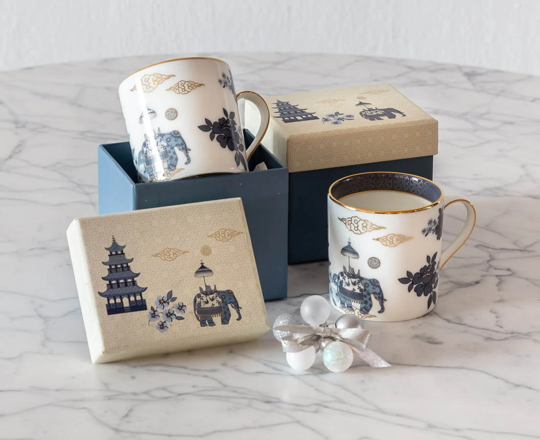 Indechine Tea Mug l Good Earth l The Past Perfect Collection l Singapore