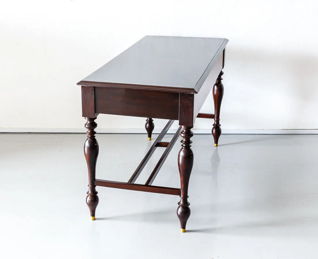 Antique British Colonial Rosewood ConsoleTable - The Past Perfect Collection - Singapore