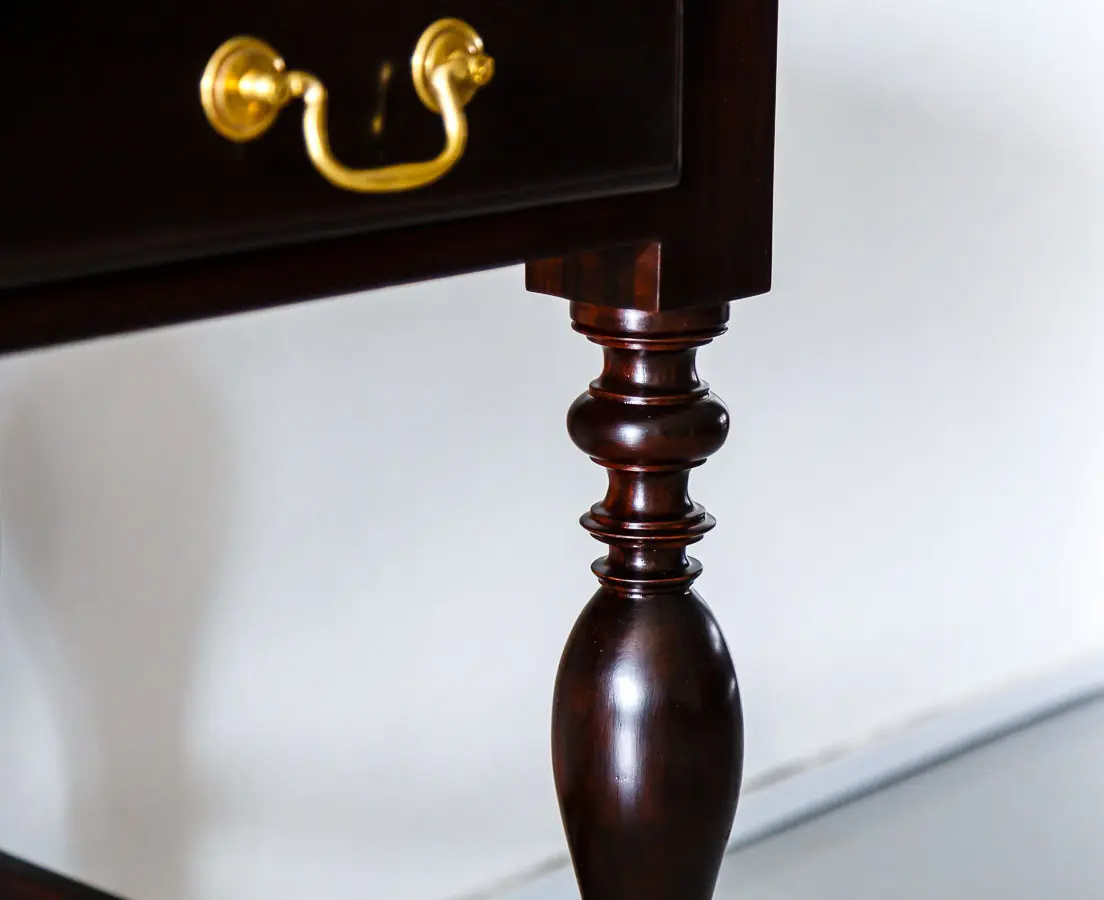 Antique British Colonial Rosewood ConsoleTable - The Past Perfect Collection - Singapore