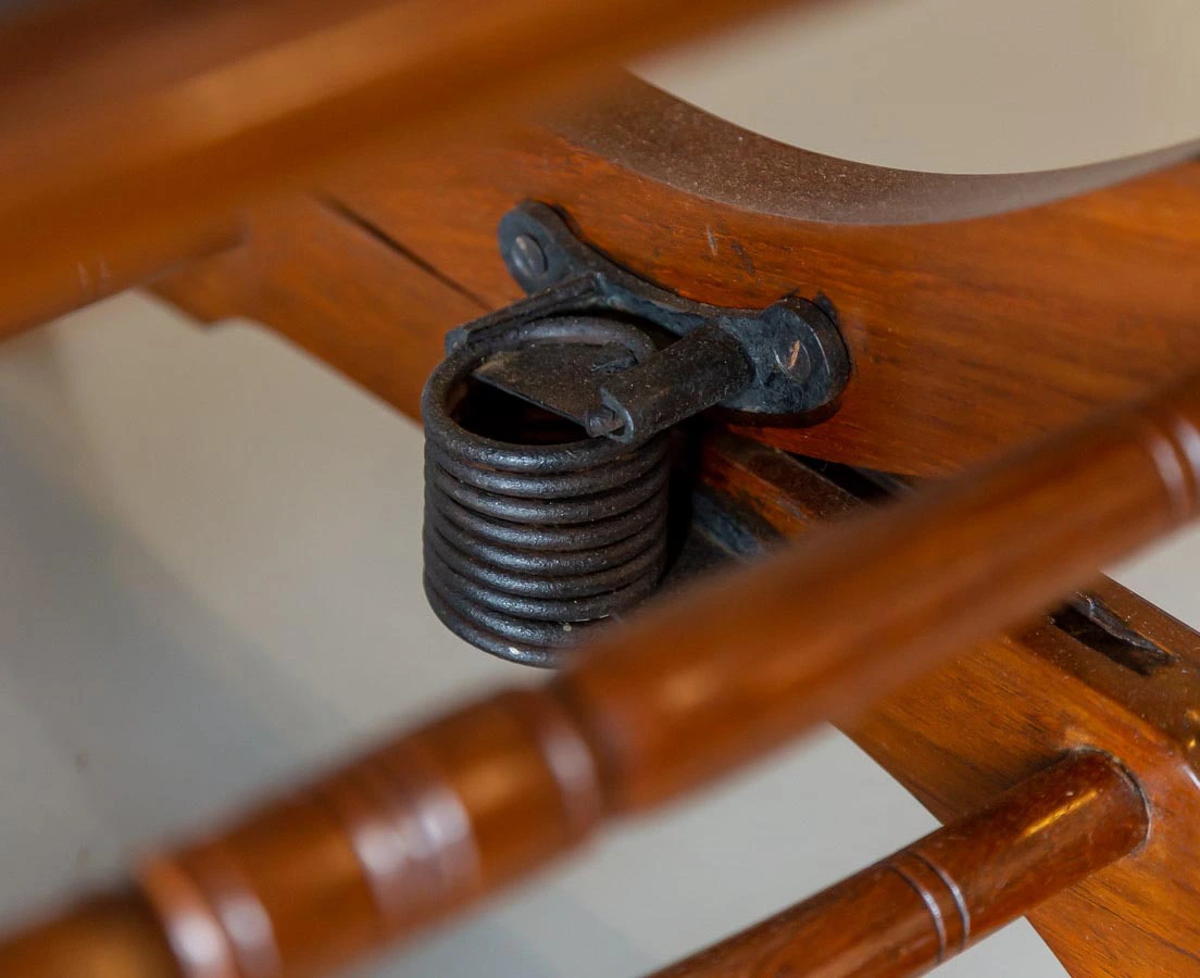 Anglo-Indian Teakwood Rocking Chair l The Past Perfect Collection l Singapore