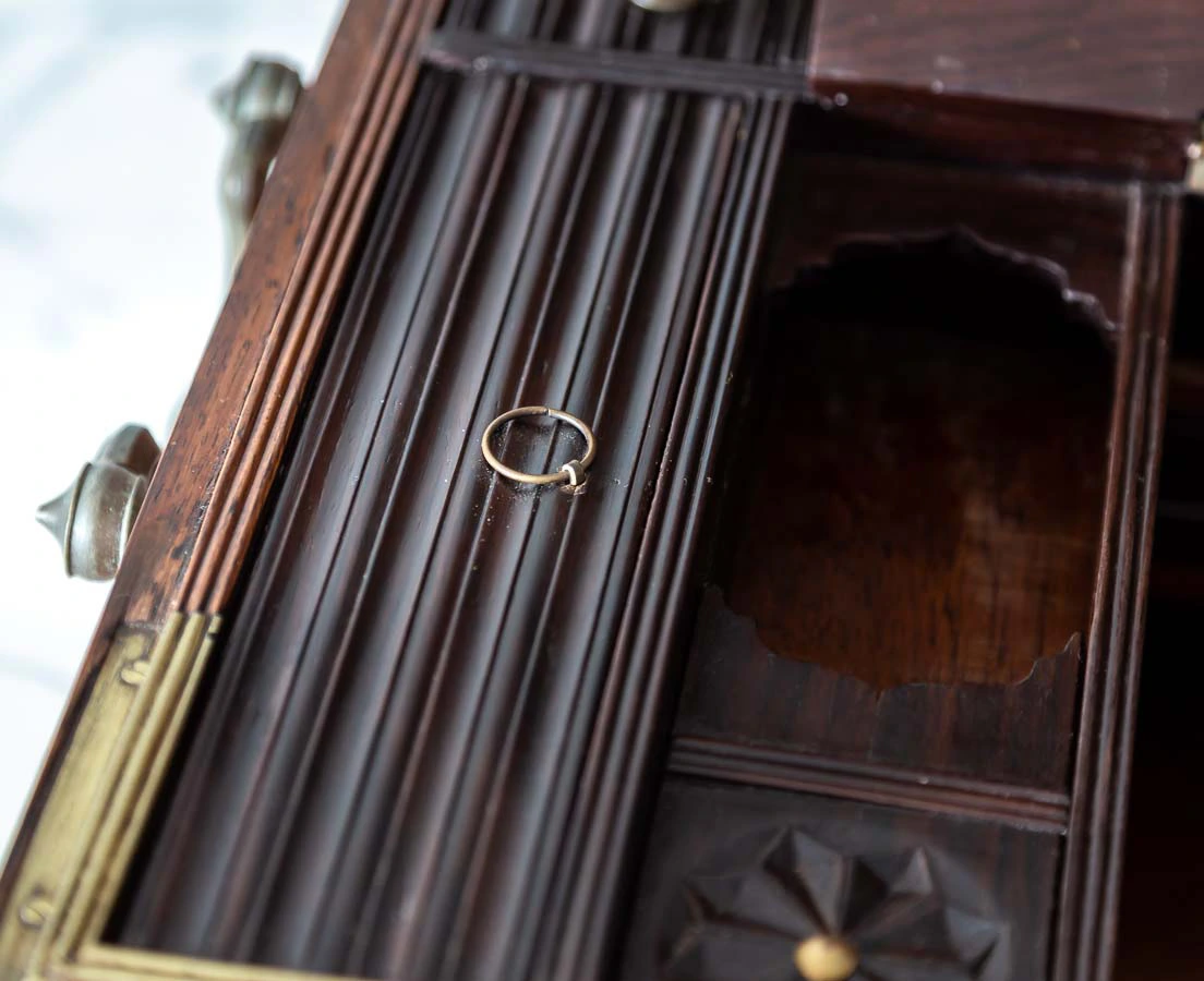 Anglo-Indian Teakwood Writing Box l The Past Perfect Collection l Singapore