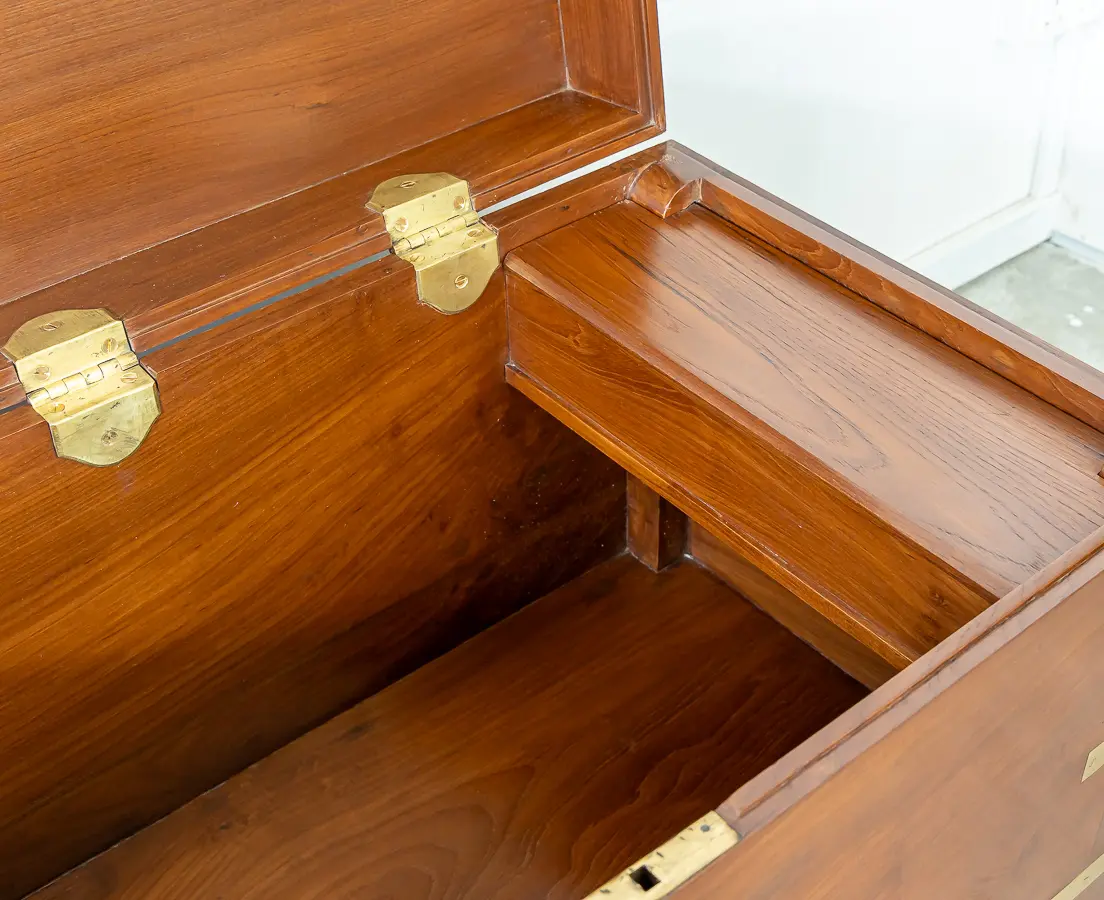 Teakwood Chest on Feet