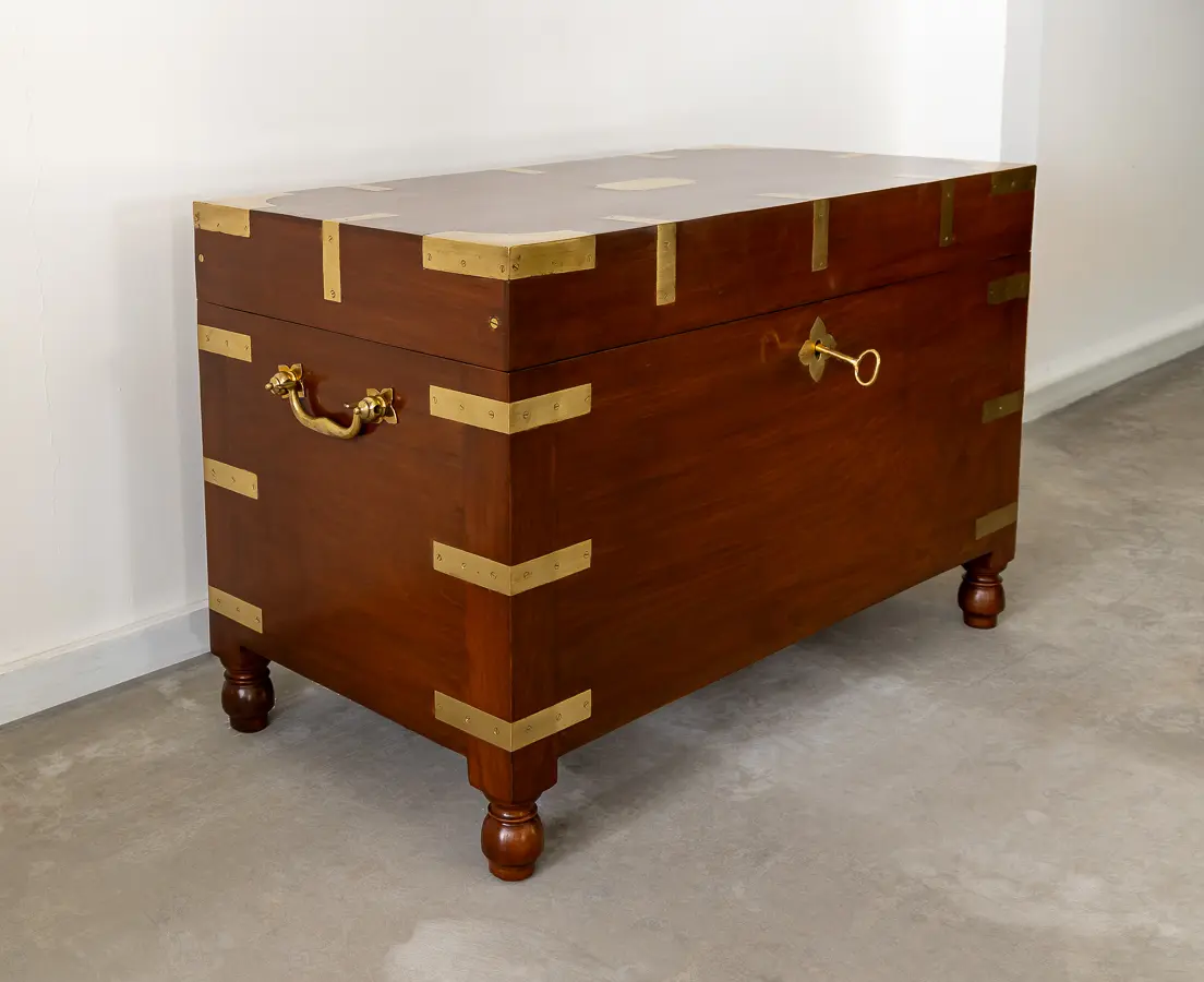 Teakwood Chest on Feet