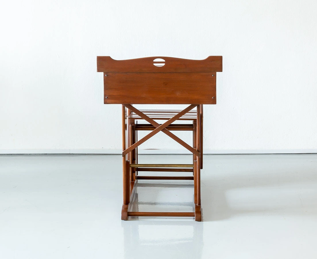 Anglo-Indian Teakwood School Desk l The Past Perfect Collection l Singapore
