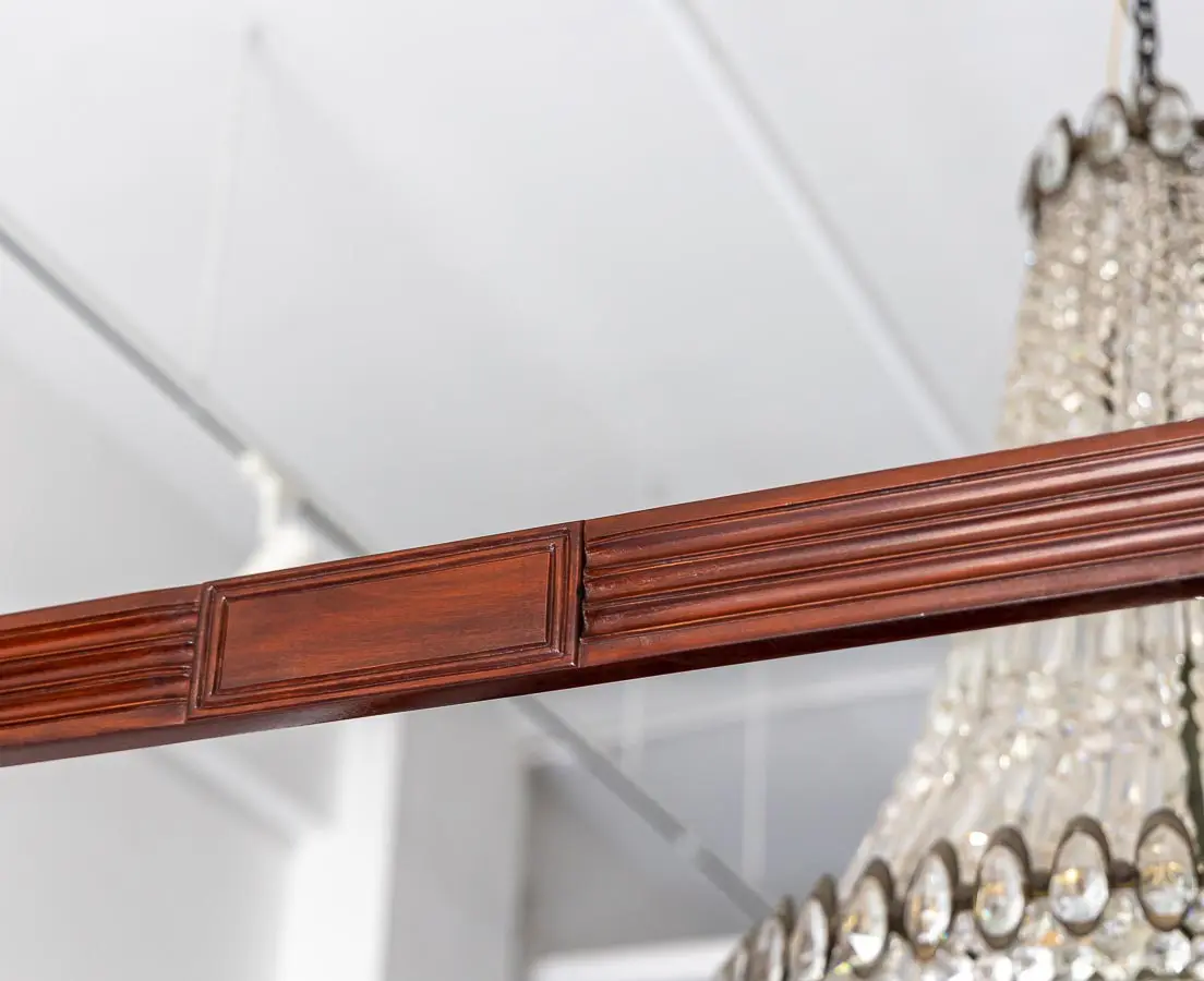 Antique Beds - British Colonial Mahogany Four Poster Bed - The Past Perfect Collection Singapore