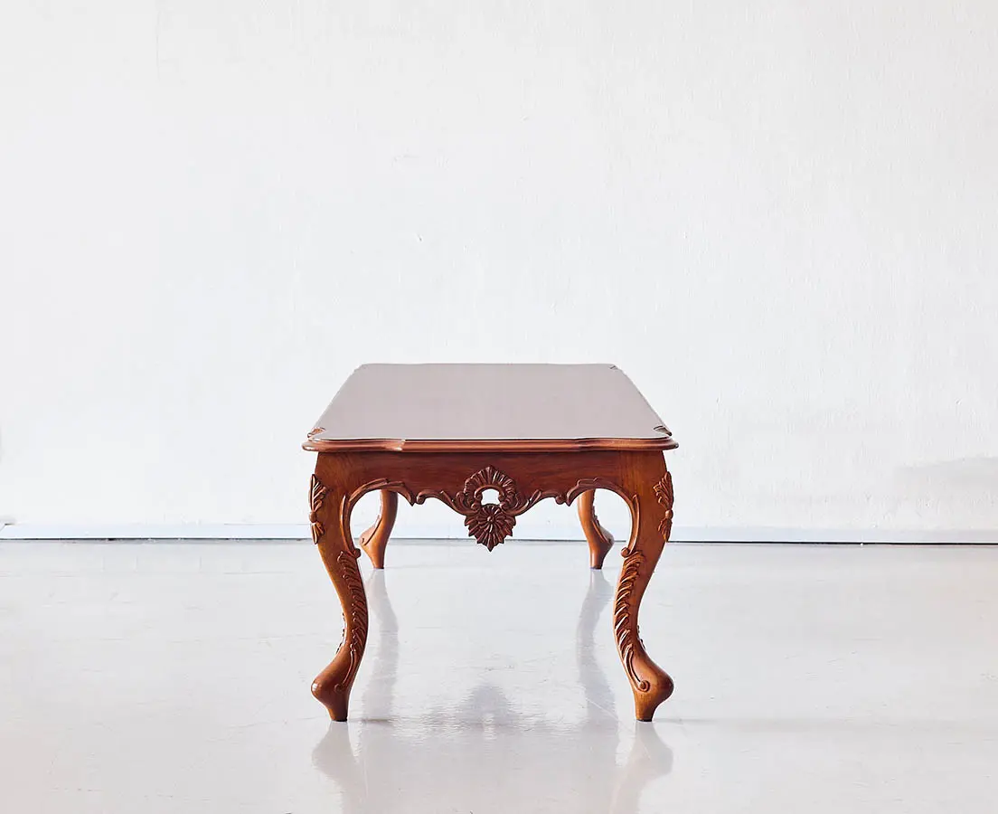 British Colonial Teakwood Coffee Table - The Past Perfect Collection - Singapore