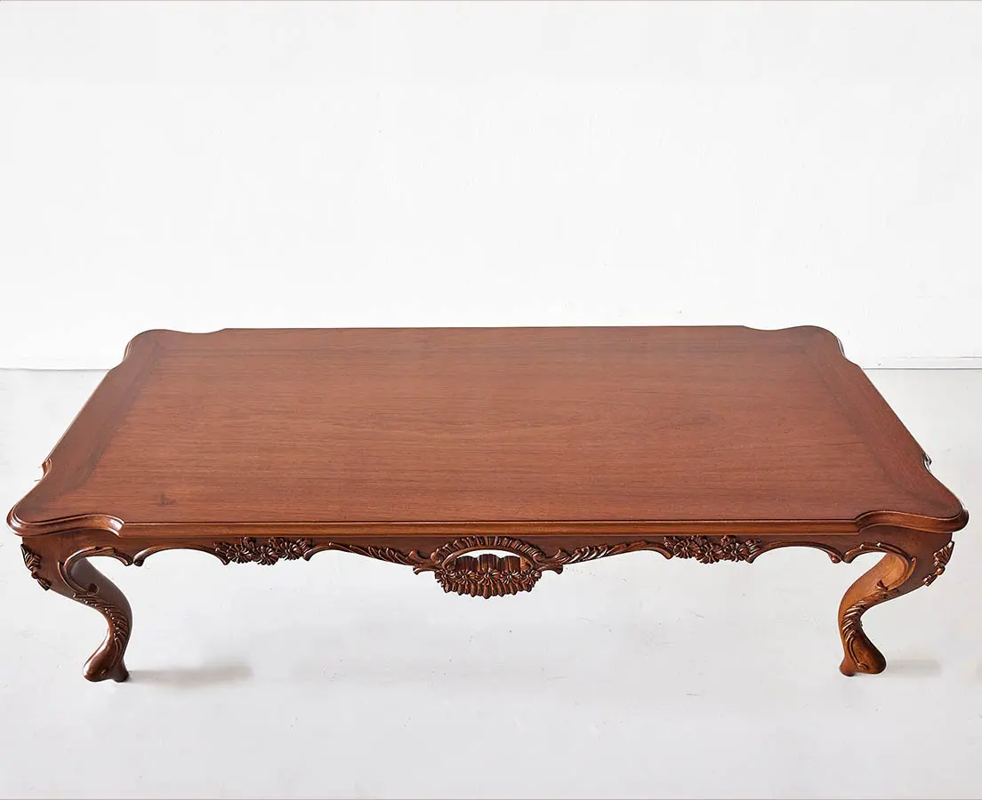 British Colonial Teakwood Coffee Table - The Past Perfect Collection - Singapore