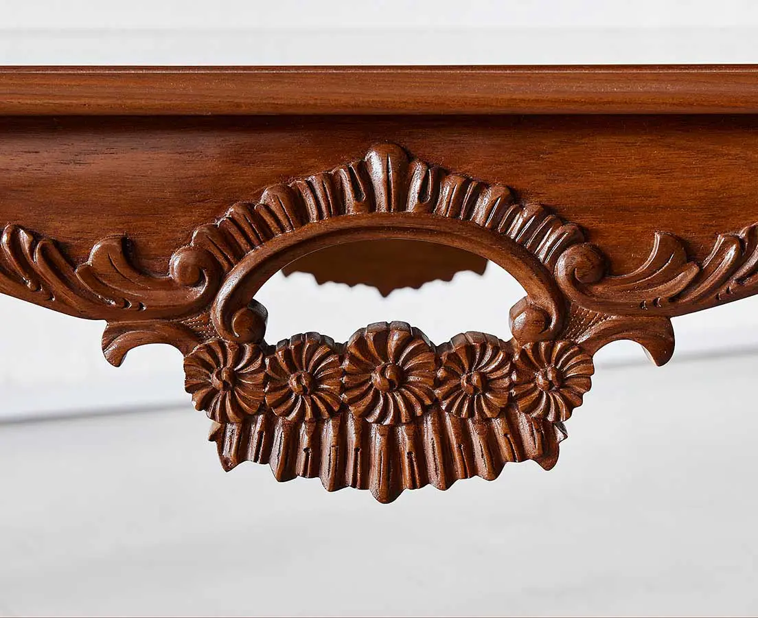 British Colonial Teakwood Coffee Table - The Past Perfect Collection - Singapore