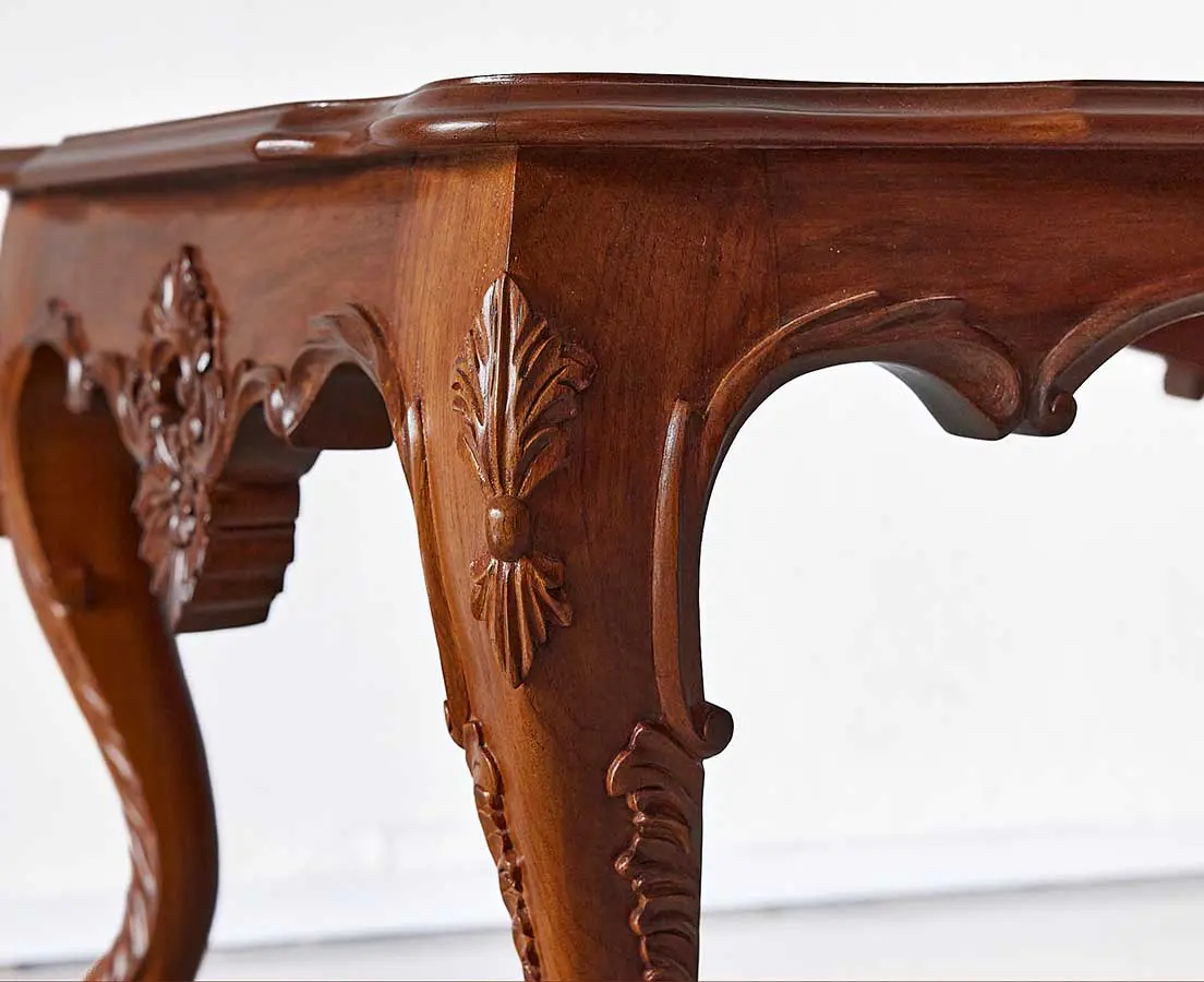 British Colonial Teakwood Coffee Table - The Past Perfect Collection - Singapore
