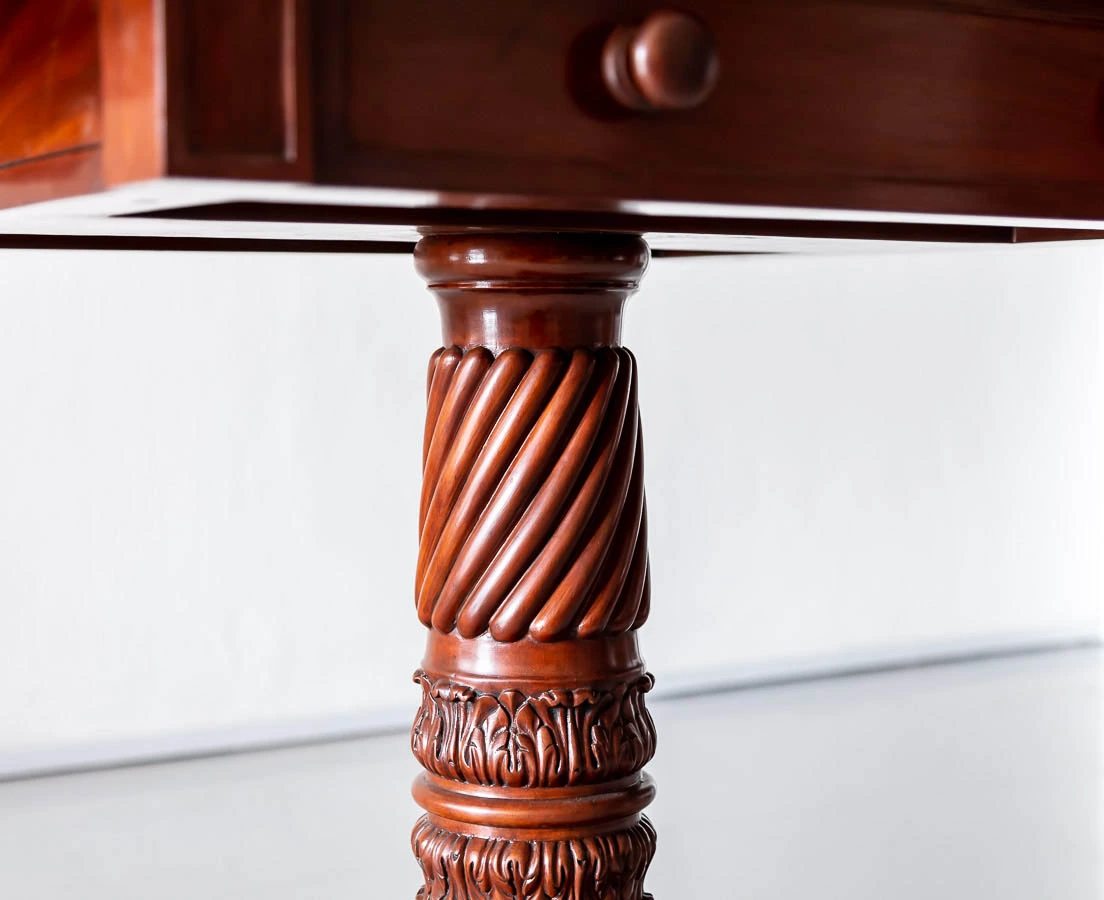 Anglo-Indian Mahogany Drop Leaf Table l The Past Perfect Collection l Singapore