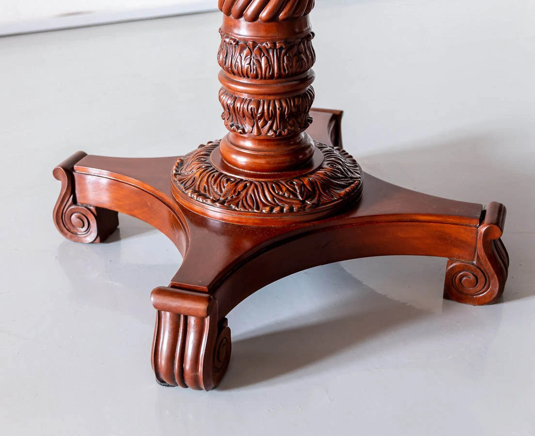 Anglo-Indian Mahogany Drop Leaf Table l The Past Perfect Collection l Singapore
