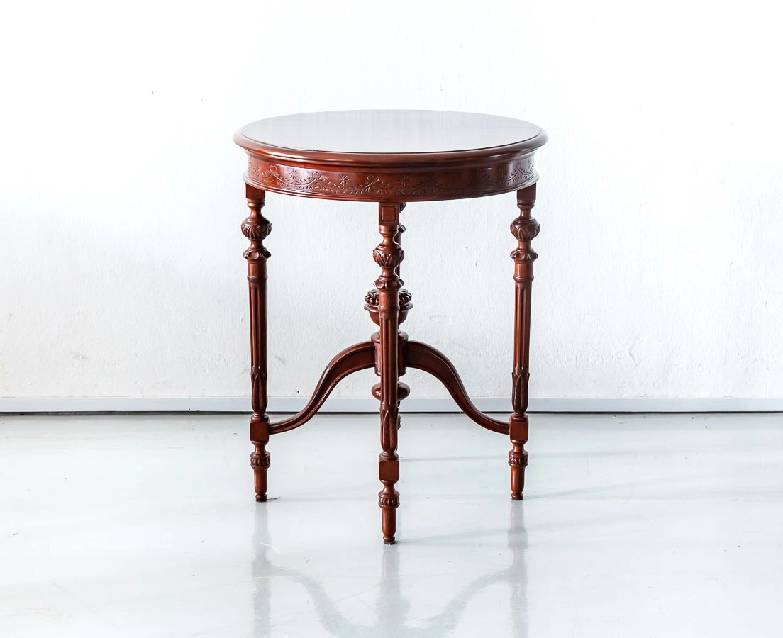 Antique Side Tables - Pair of British Colonial Mahogany Side Tables - The Past Perfect Collection - Singapore