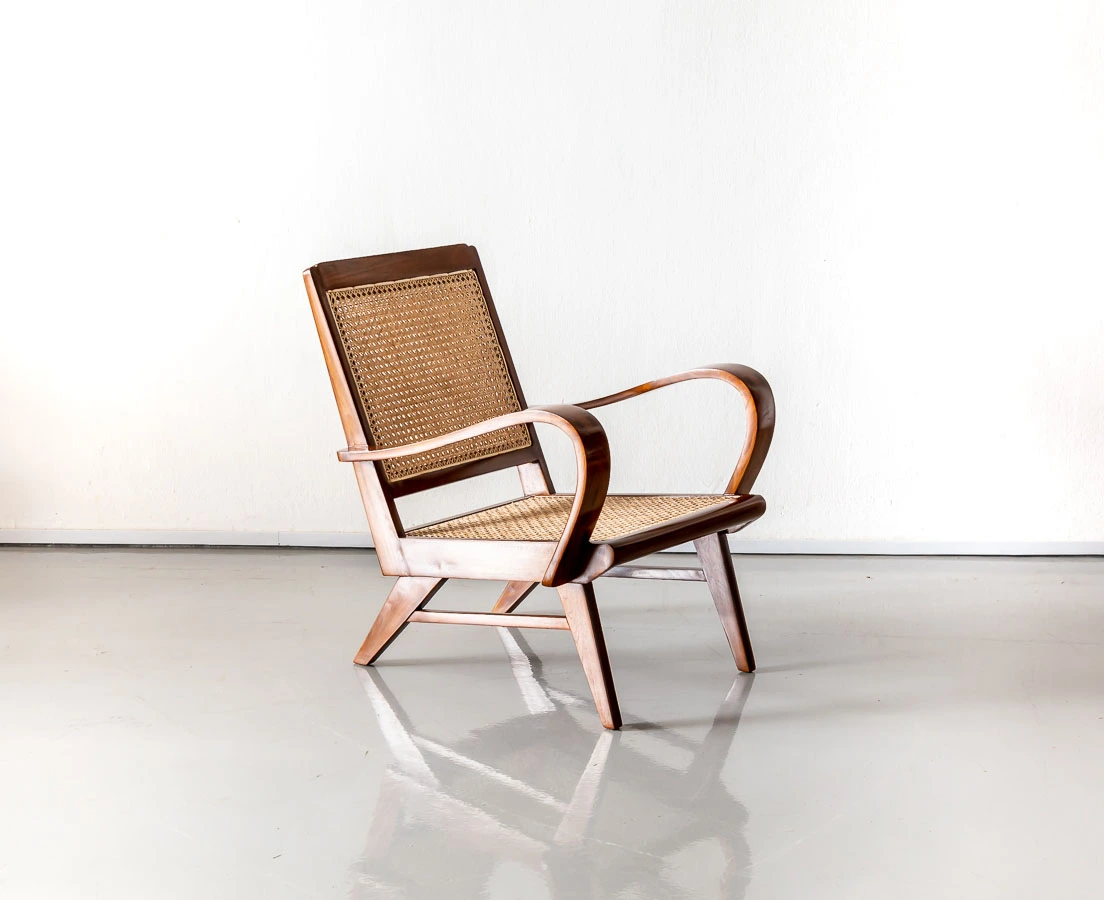 CHA-244 5L Pair of Teakwood Art Deco Chairs l The Past Perfect Collection l Singapore
