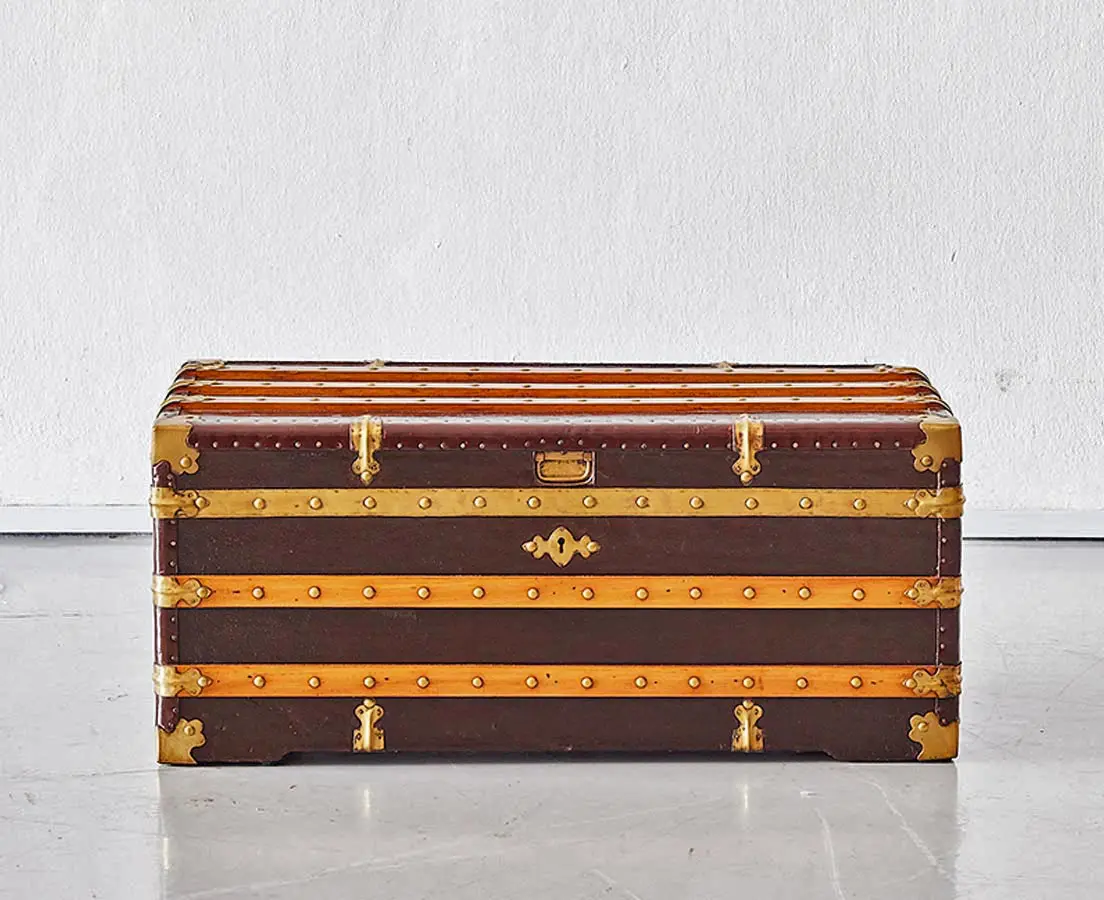Camphorwood Suitcase - The Past Perfect Collection - Singapore
