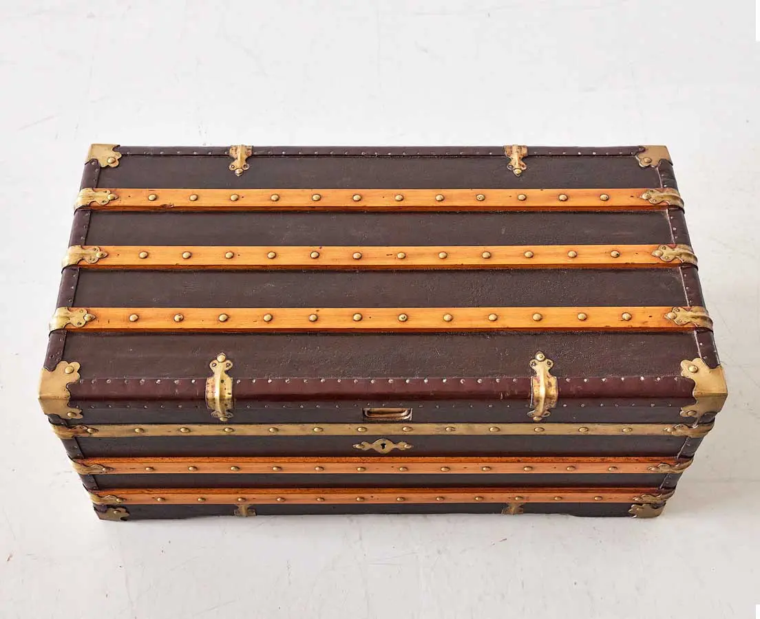 Camphorwood Suitcase - The Past Perfect Collection - Singapore