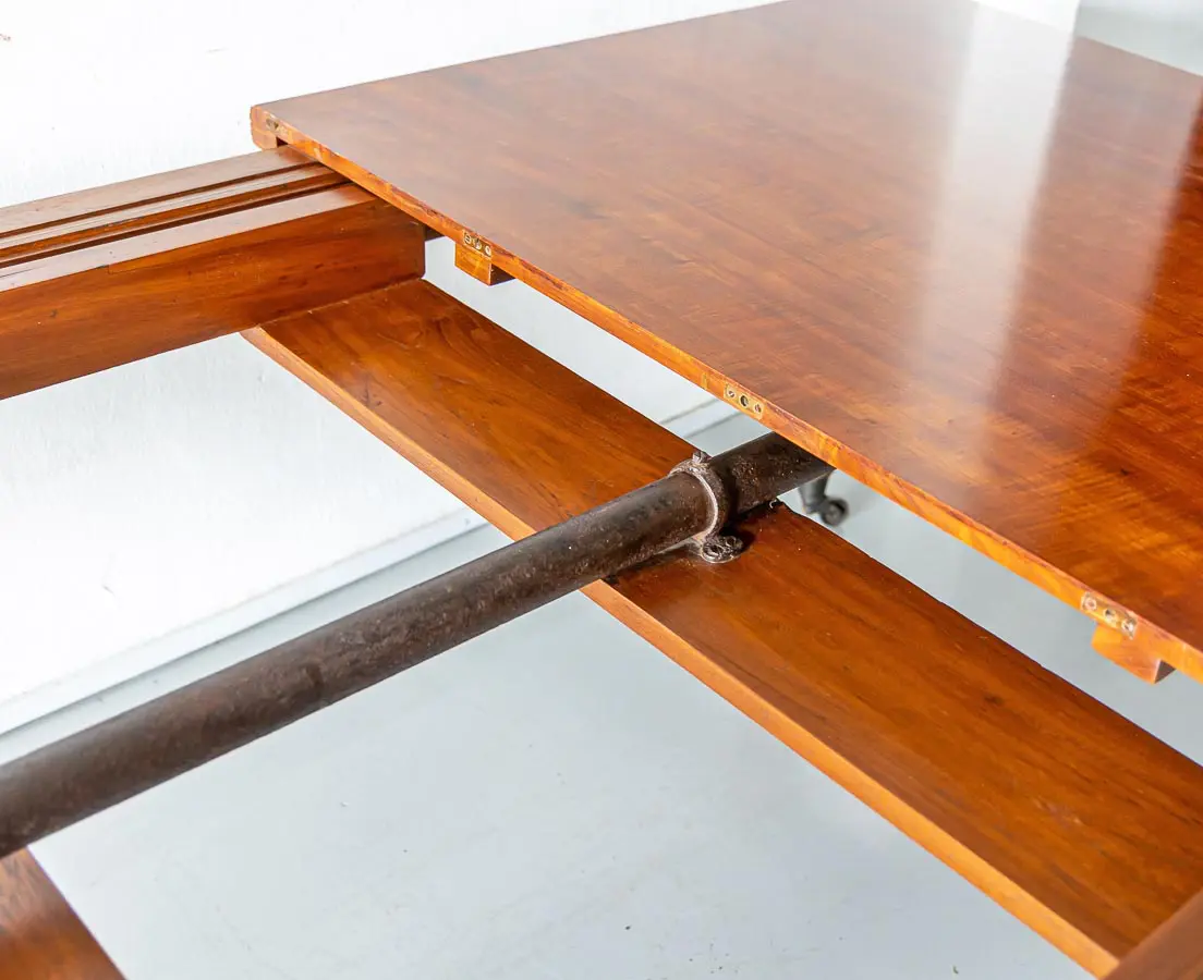Antique Dining Tables - British Colonial Teakwood Extending Dining Table - The Past Perfect Collection Singapore