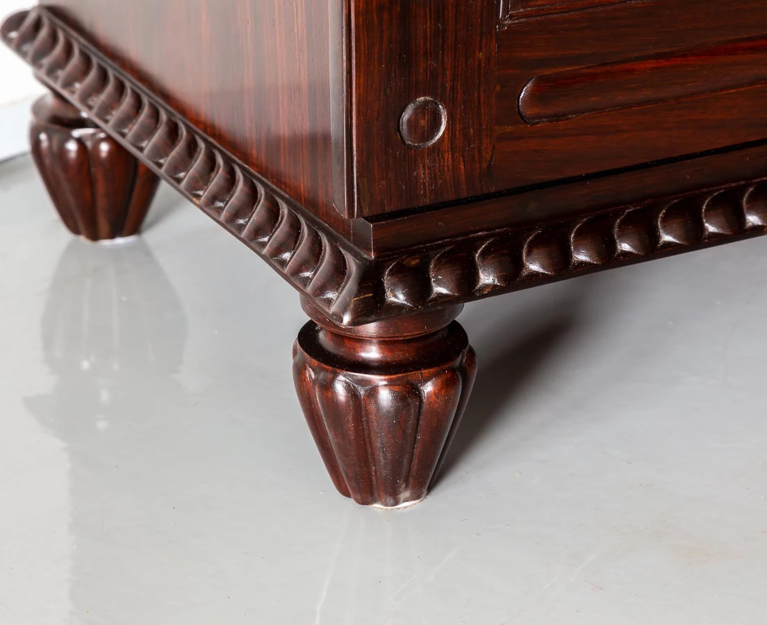 Anglo-Indian Rosewood Linen Press l The Past Perfect Collection l Singapore