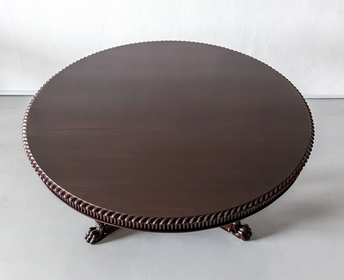 British Colonial Rosewood Round Table l The Past Perfect Collection l Singapore