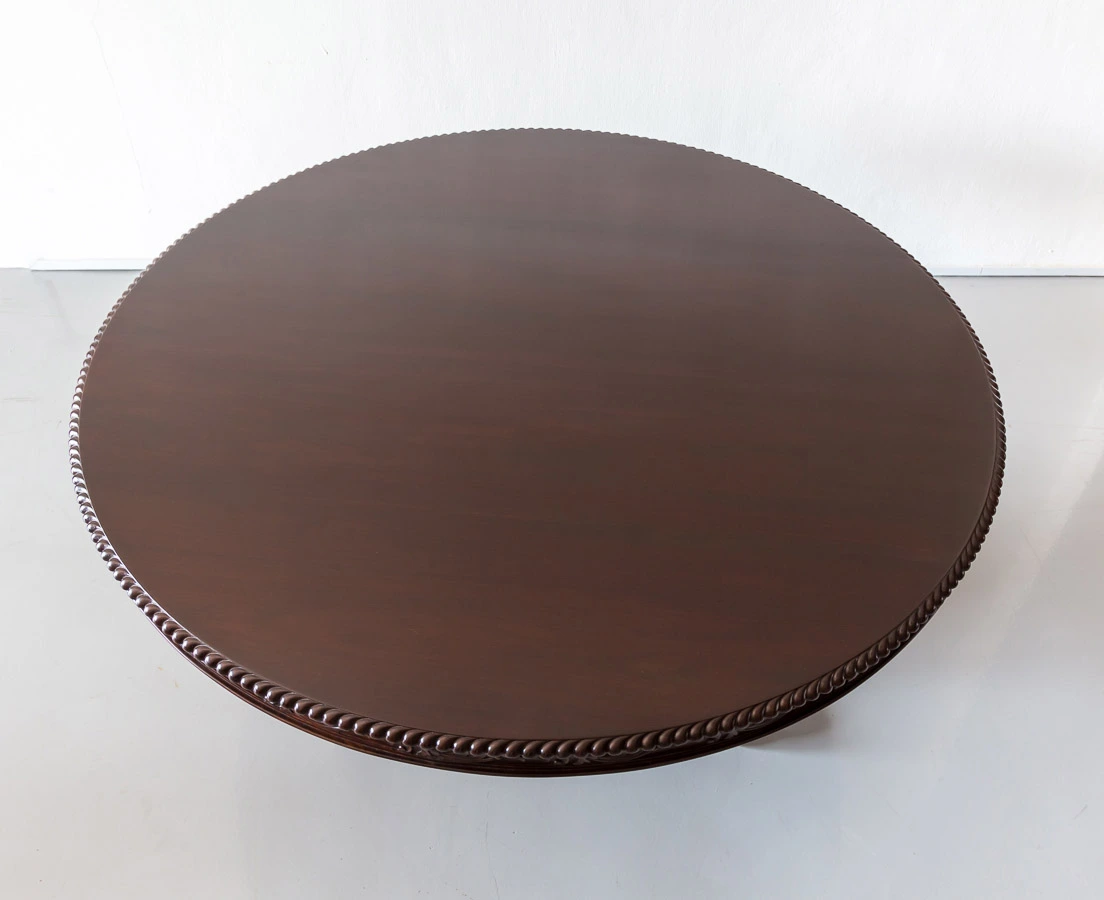 British Colonial Rosewood Round Dining Table l The Past Perfect Collection l Singapore