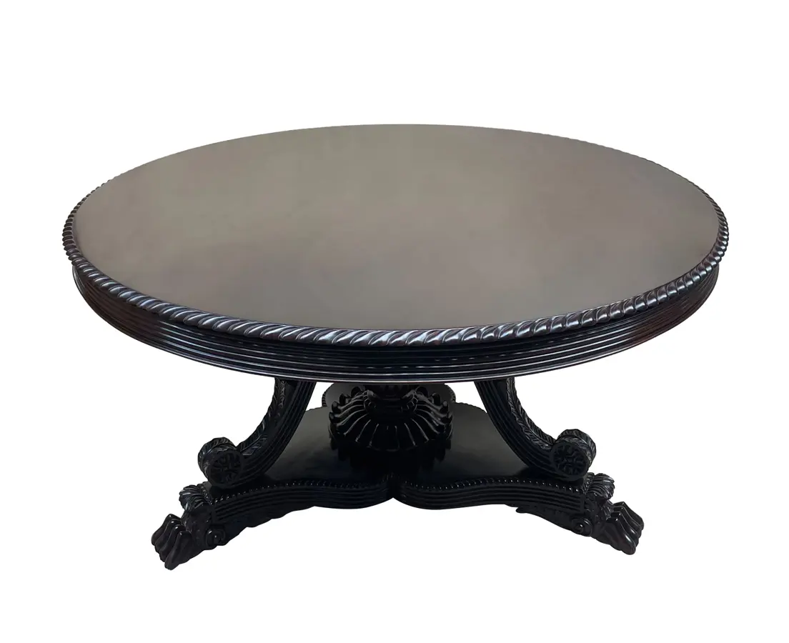 Rosewood Round Tilt Top Table