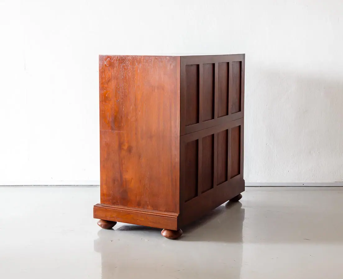 Antique Chests of Drawers - Britsch Colonial teakwood Chest of Drawers - The Past Perfect Collection - Singapore