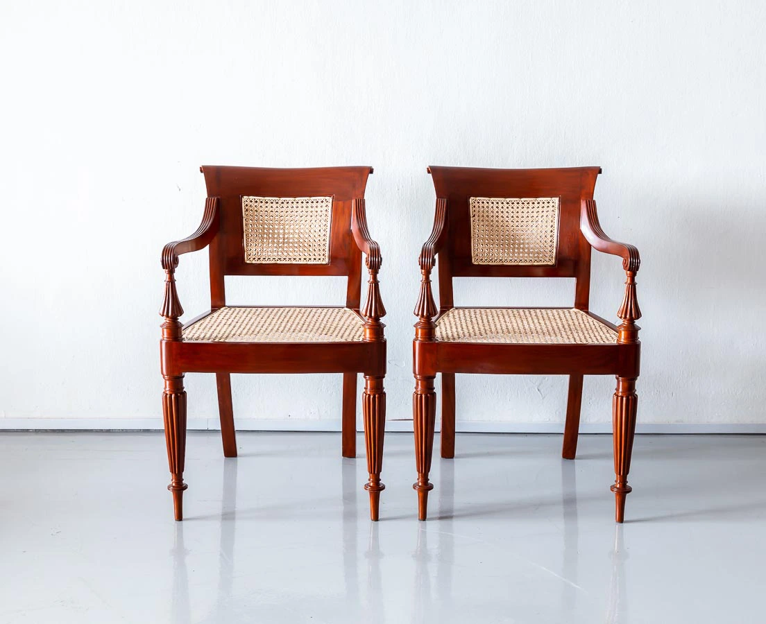 British Colonial Style Armchair l The Past Perfect Collection l Singapore
