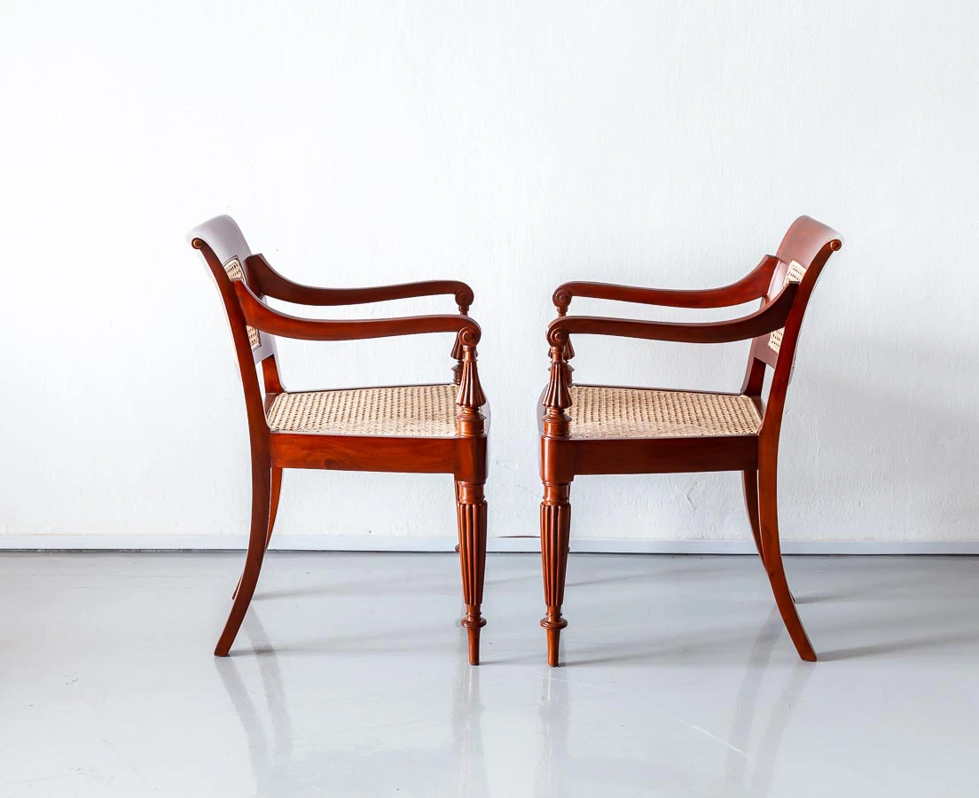 British Colonial Style Armchair l The Past Perfect Collection l Singapore